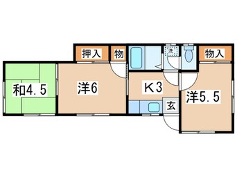 間取図 ヒルズ・リサ