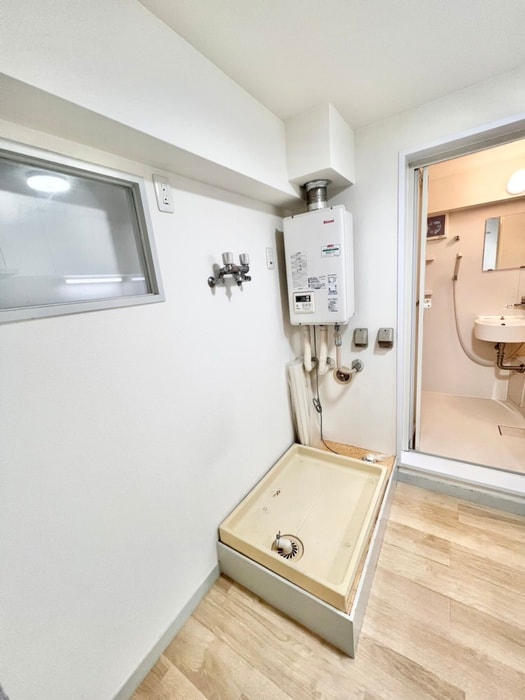 洗濯機置場 パ－クハイツ護国寺(3F･4F)