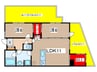 グランカーサ川崎生田 2LDK+Sの間取り