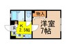 グリーンヴェルドミール 1Kの間取り