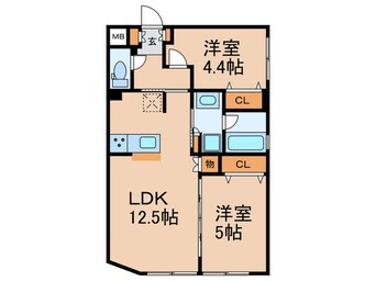 間取図 ルネサンスコート桜新町