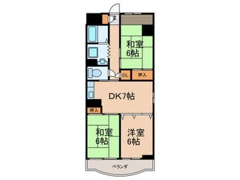 間取図 両国パ－クハウス(209)