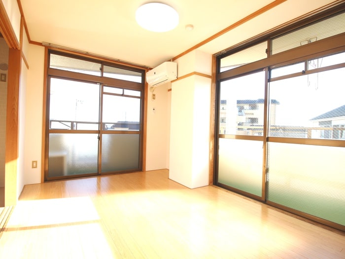 室内からの展望 中央タナカビル