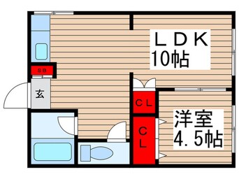 間取図 ローレルハイツ