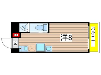 間取図 プラザ・ドゥ・ダフネ南砂Ａ棟