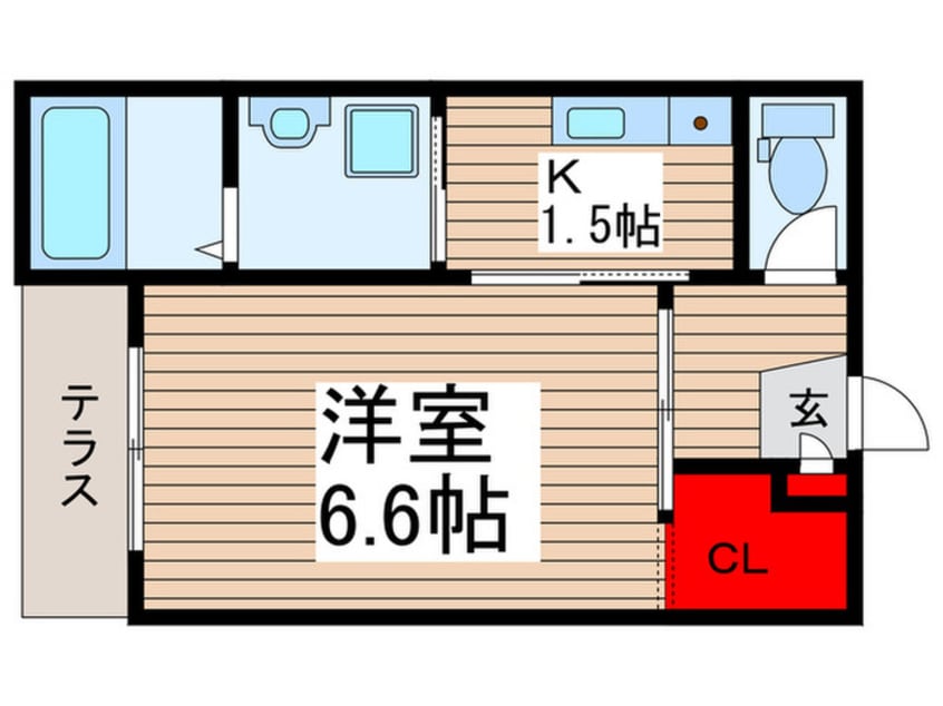 間取図 パルゼ武蔵浦和