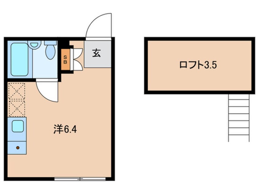 間取図 AMMS OKAMURA　B棟