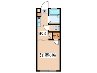 間取図 エルミタ－ジュ