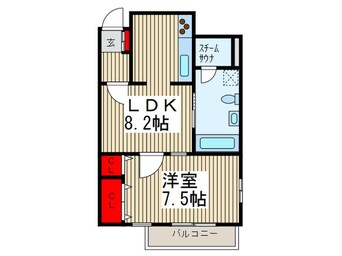 間取図 ECO Station House並木