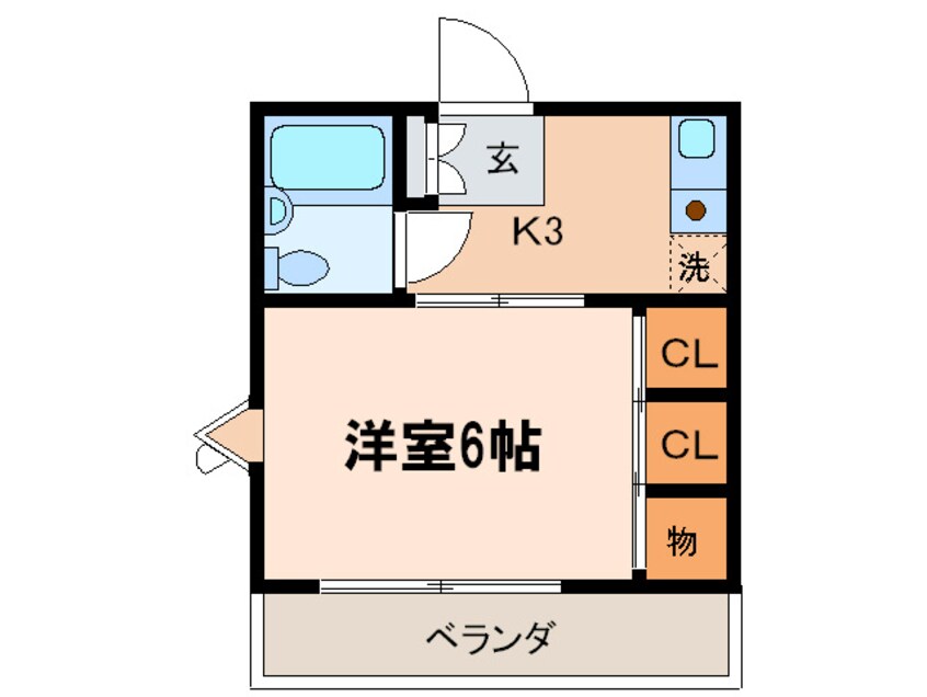 間取図 メ－プル経堂