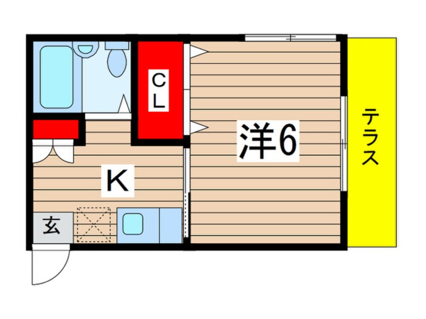 間取図 ベイホーム１１
