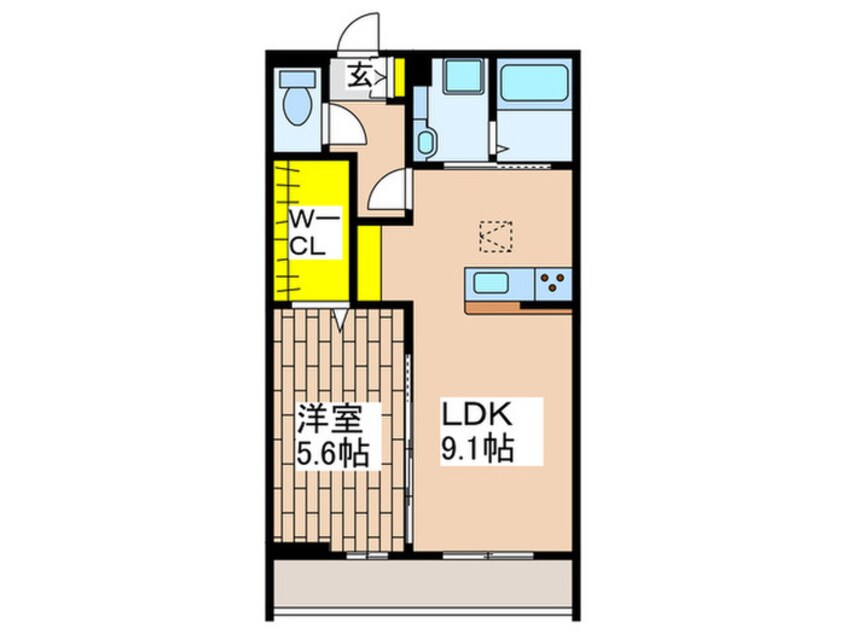 間取図 ラグーナレジデンス