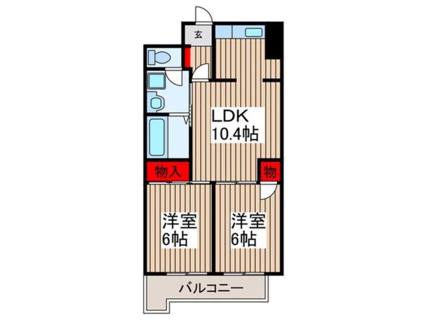 間取図 第124新井ビル