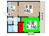 コーポアール 2Kの間取り