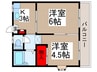 コーポアール 2Kの間取り