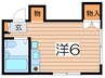 ウインドソング 1Rの間取り