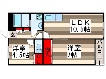 間取図 ソシアル末広