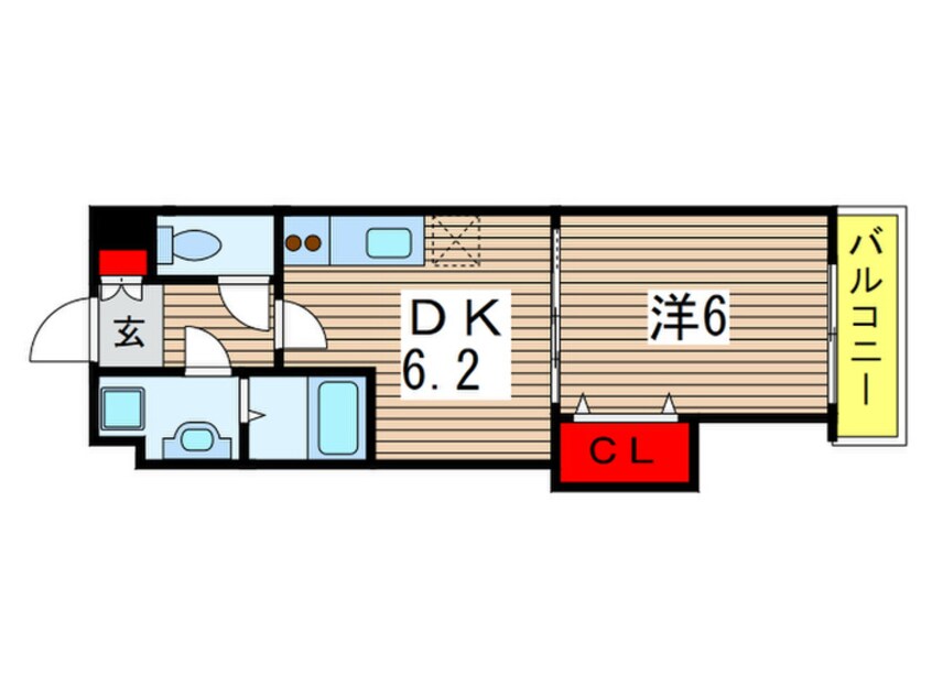 間取図 ＹＭＫ稲毛