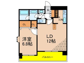 間取図 ﾌﾘｰﾃﾞｨｵ芝公園ｱﾈｯｸｽ（７０１）