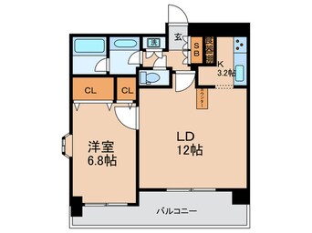 間取図 ﾌﾘｰﾃﾞｨｵ芝公園ｱﾈｯｸｽ（７０１）