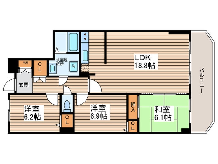 間取り図 エル　パラドール