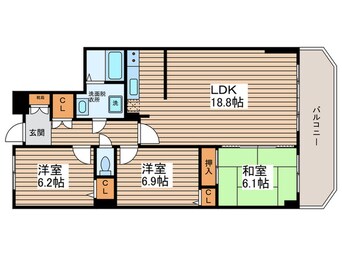 間取図 エル　パラドール