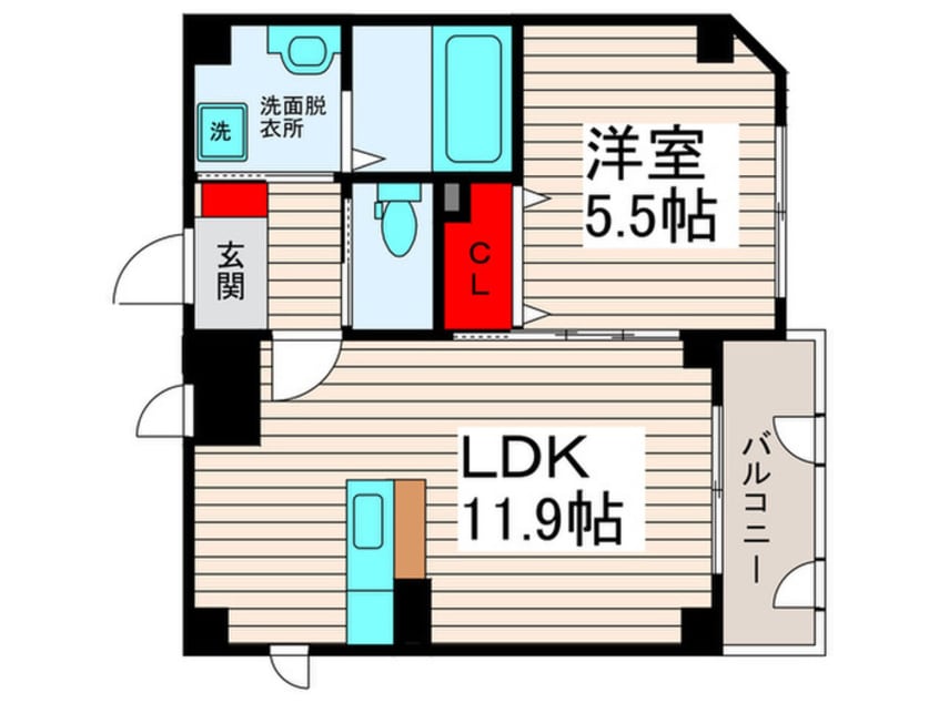 間取図 アルカンシェル