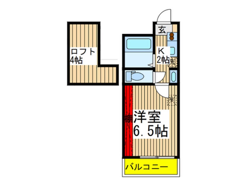 間取図 グランドハイム森Ⅰ