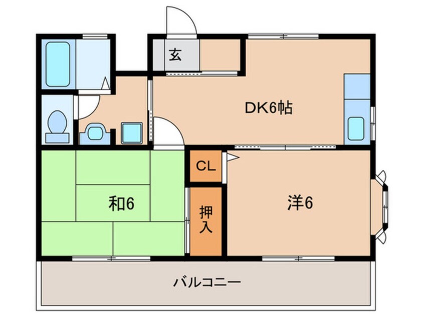 間取図 ドルチェクオリティ－