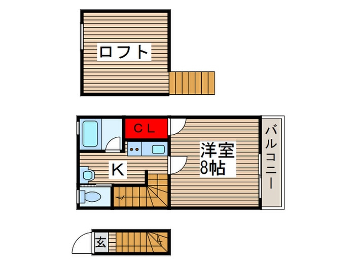 間取り図 フラット１２