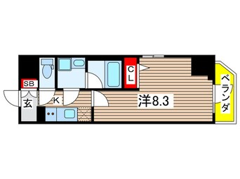 間取図 RELUXIA森下(303)