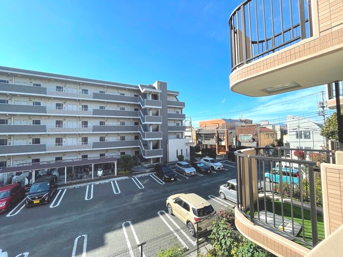 室内からの展望 レクセルマンション中神