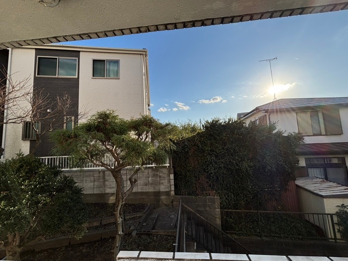 室内からの展望 鶴第二マンション