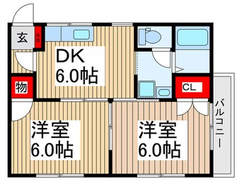 間取図 エクセルハイム