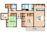 有馬一丁目戸建 2LDK+Sの間取り