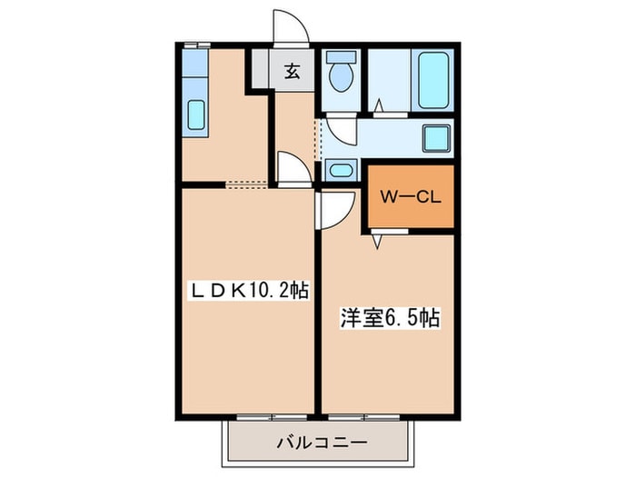間取り図 ヴィラ　シャルマン