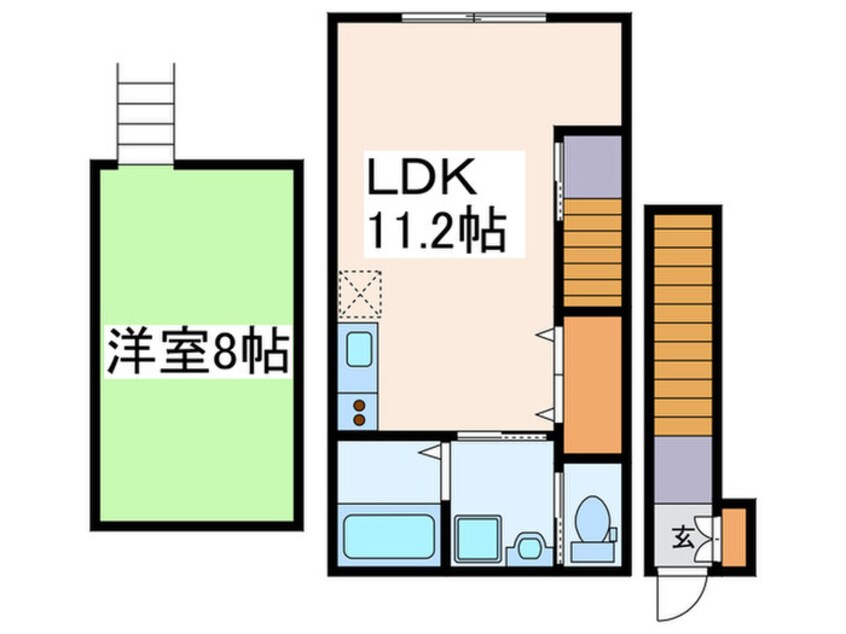 間取図 世田谷セントラル(イ－スト棟)