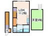 世田谷セントラル(イ－スト棟) 1LDKの間取り