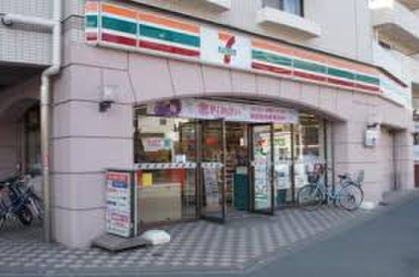 セブンイレブン横浜中山北店(コンビニ)まで412m レ・サンク
