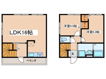 間取図 Nachu-re調布