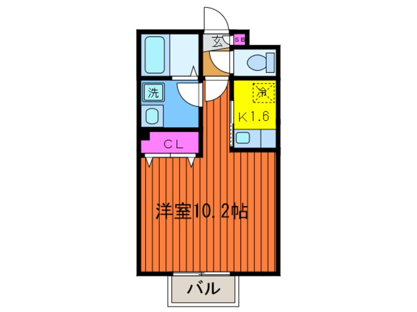 間取図 シャテランジュ光ヶ丘Ⅱ