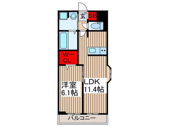 間取り図 メゾン・シュシュⅡ