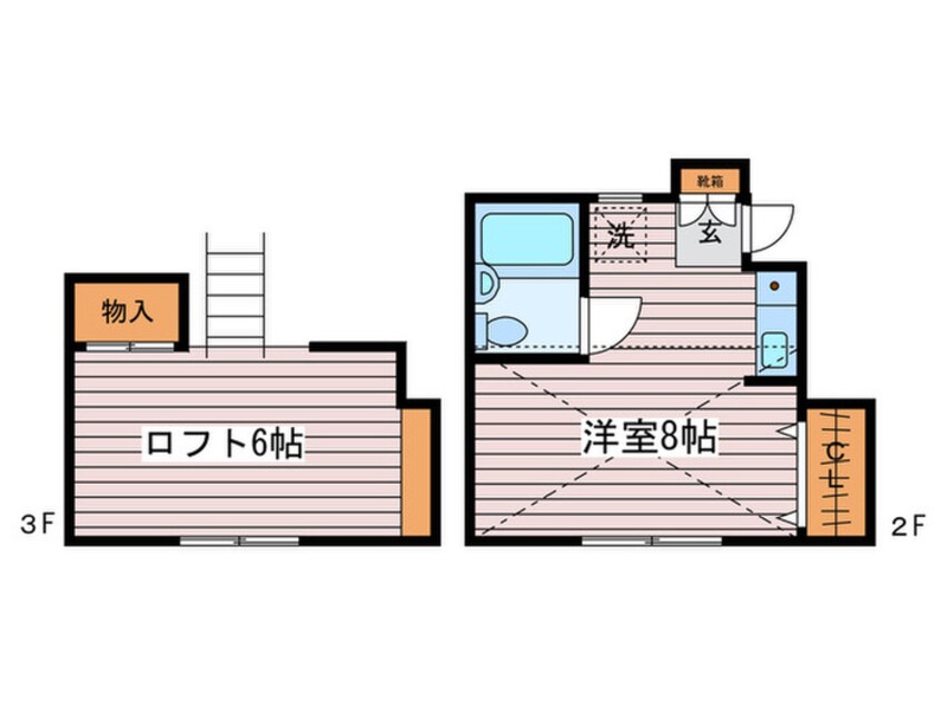 間取図 山田ハイツ