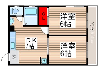 間取図 ヴィラージュ南行徳