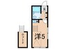 ヴェクセル三軒茶屋 1Rの間取り