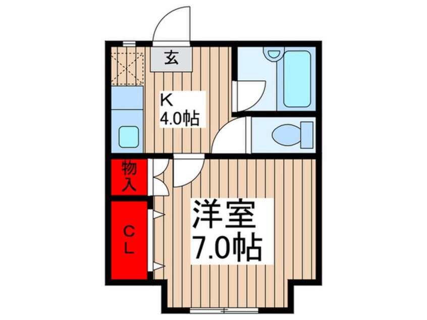 間取図 ハイムタカノ