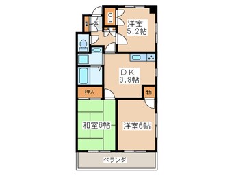 間取図 シカシン75ビル