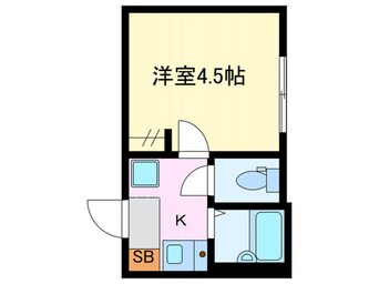 間取図 ライスフラワー羽田