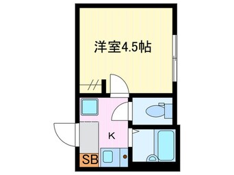 間取図 ライスフラワー羽田