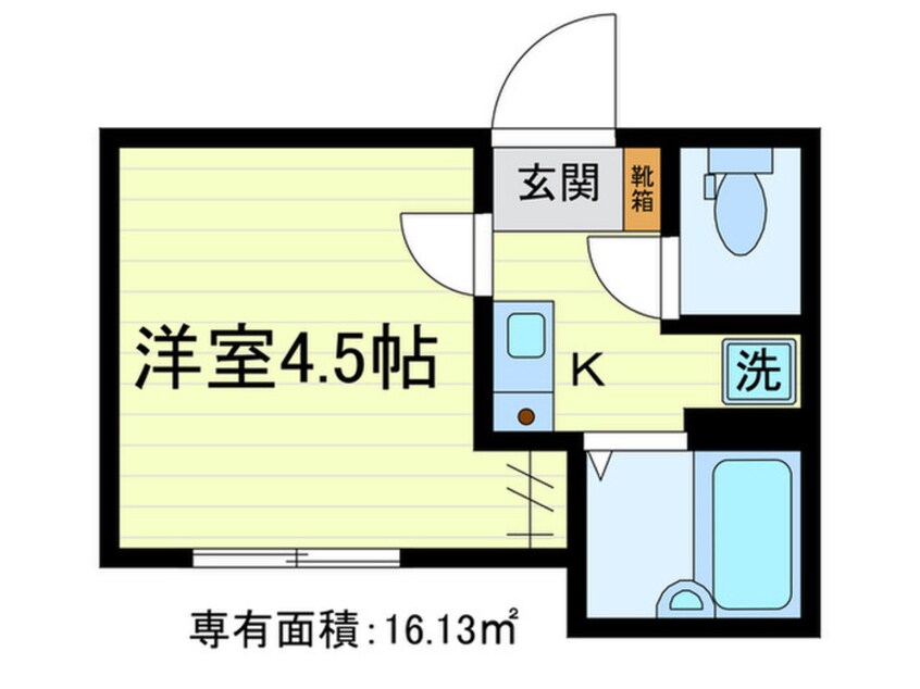 間取図 ライスフラワー羽田